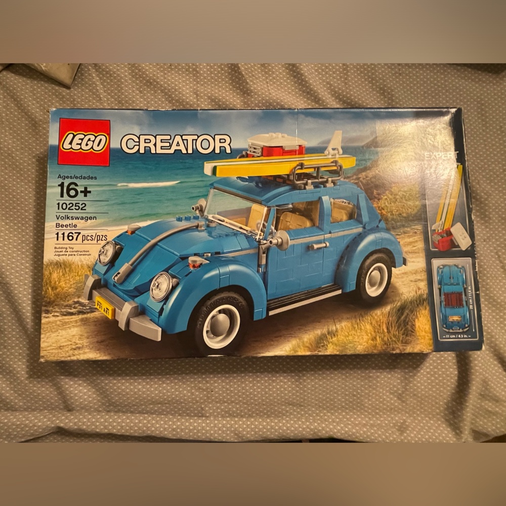 LEGO Creator Volkswagen Beetle Expert Building Set NEW & SEALED (1167 Pieces)